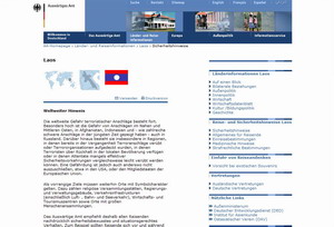 Link: www.auswaertiges-amt.de/www/de/laenderinfos/Laos