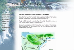 Link: Trekking central Laos - Nationalpark Phou Khou Khouay